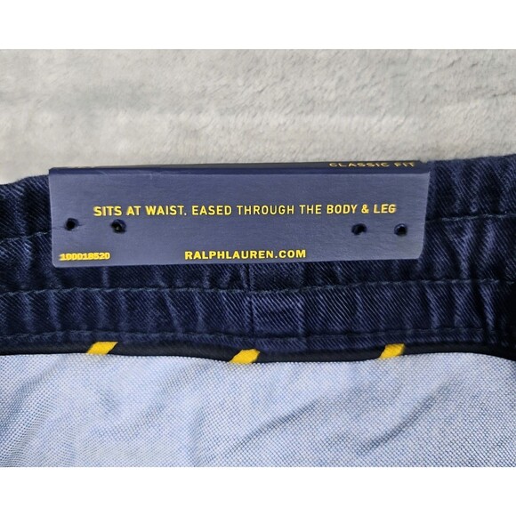New Polo Ralph Lauren Men’s Pants  Size 2XB Elastic Waist Classic Fit Sailboats - Picture 7 of 12